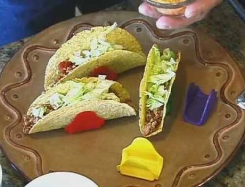 TacoProper® taco holder Video-­ Chipotle Turkey Tacos