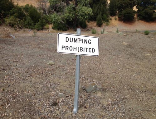 TacoProper® taco holder motto “Dumping Prohibited!”