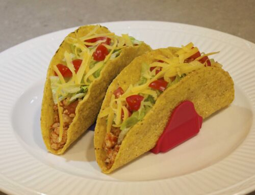 TacoProper® taco holder chipotle turkey tacos- YUM